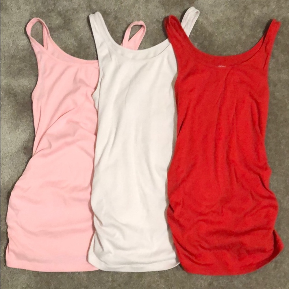 Old Navy Maternity Fitted Tanks (3)